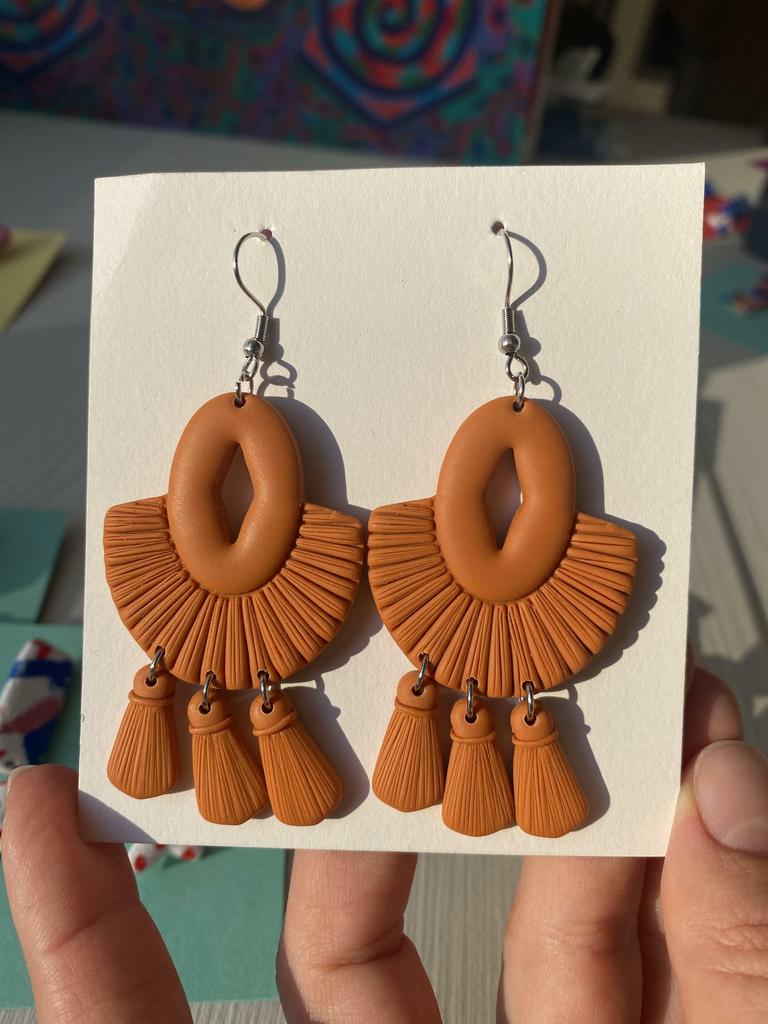 Серьги Бохо Сиена