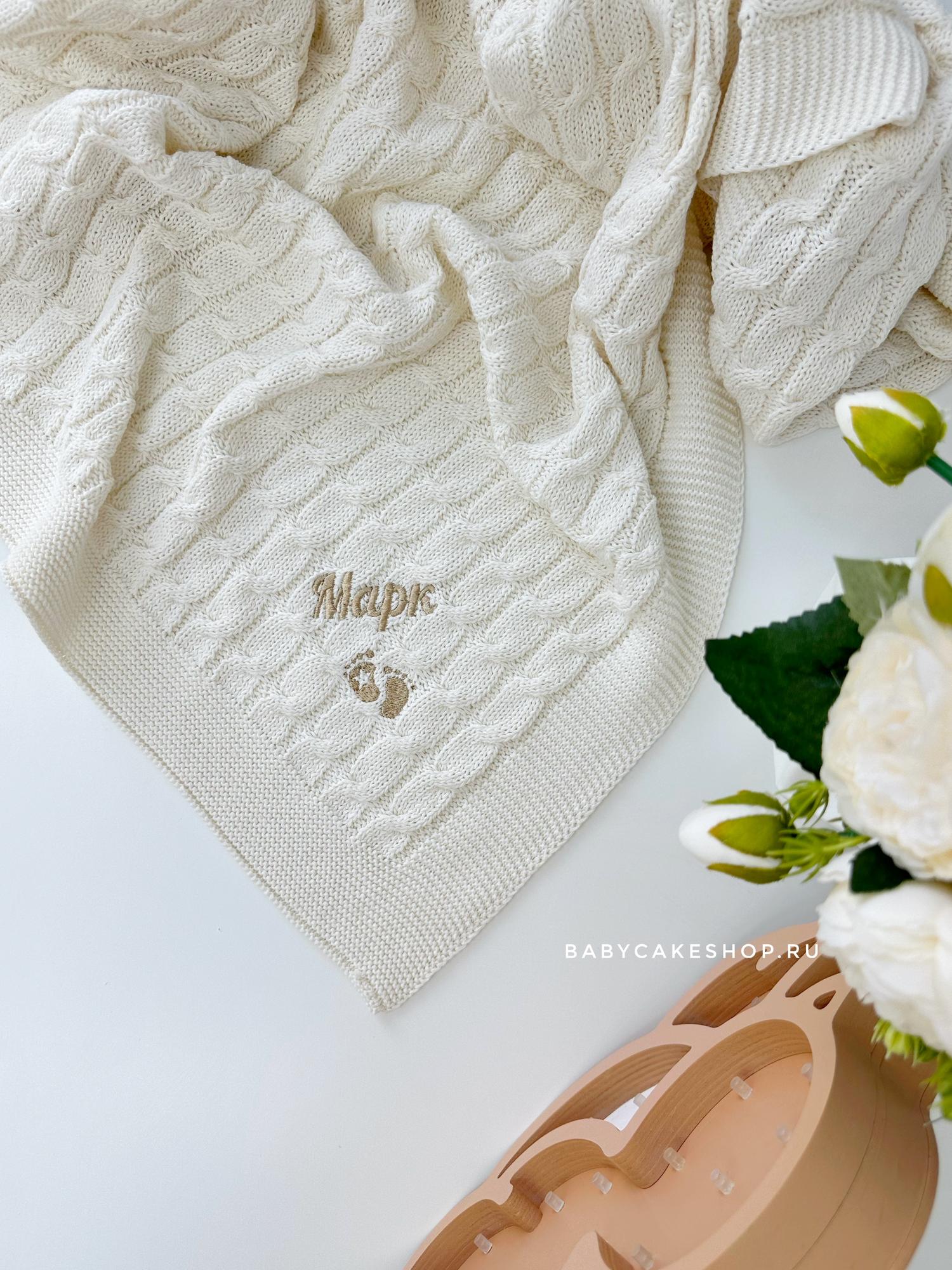 Торт из памперсов подгузников для ребёнка «Мишка»