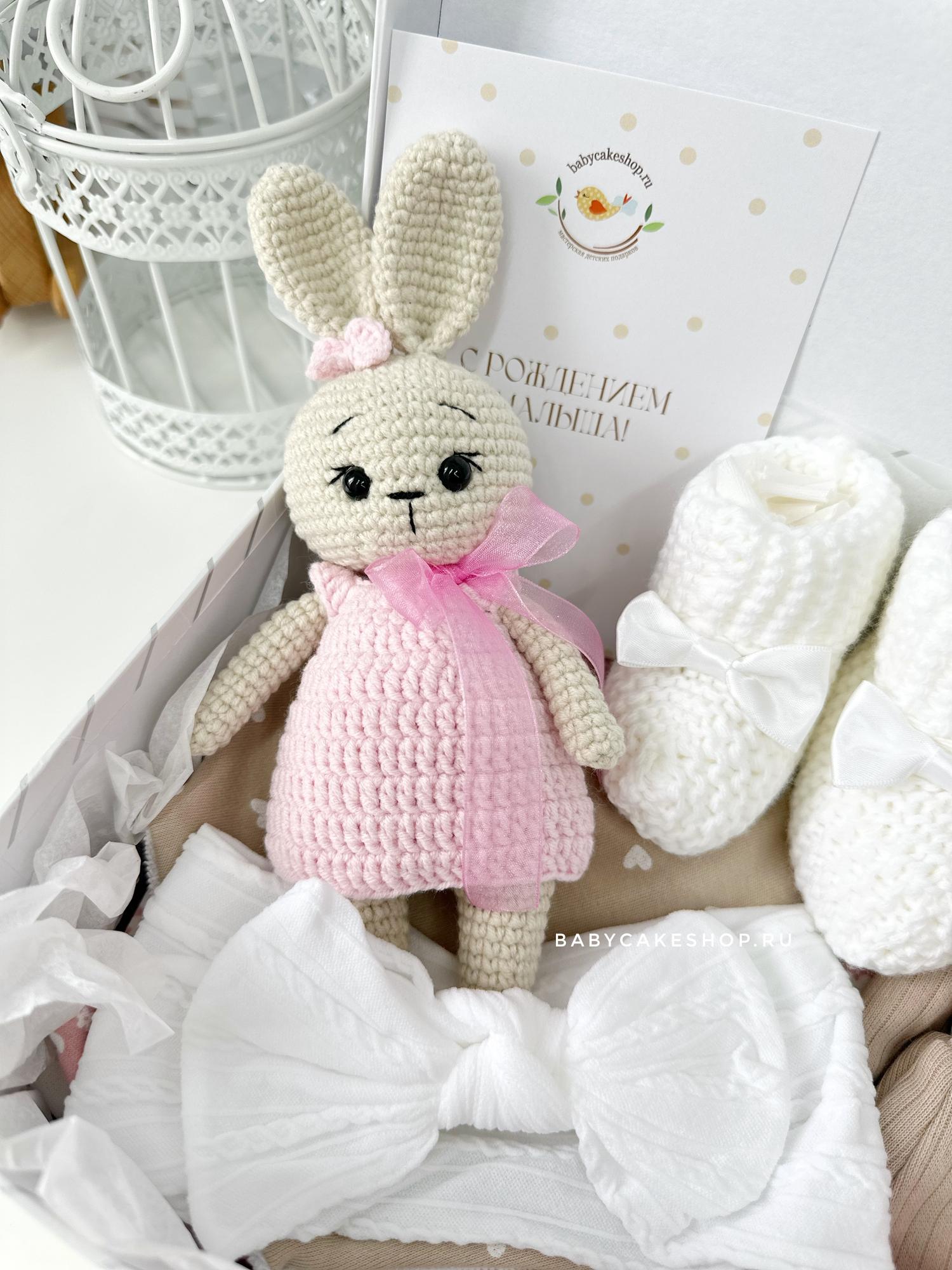 Бэбибокс набор на рождение девочки «Зайка куколка»