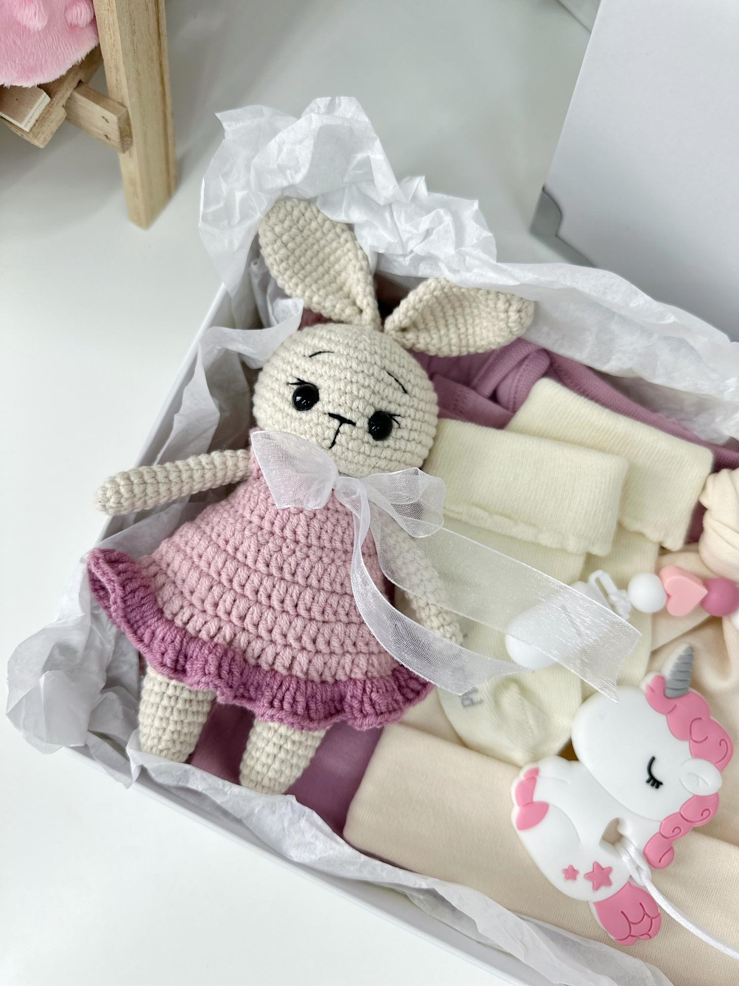 Бэбибокс набор на рождение девочки «Зайка куколка»