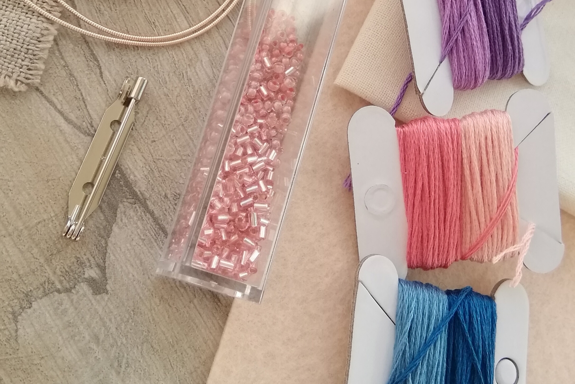 Набор Брошь ПЕРО (nab024)