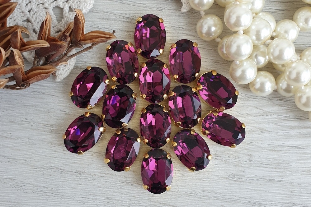 кристаллы овалы