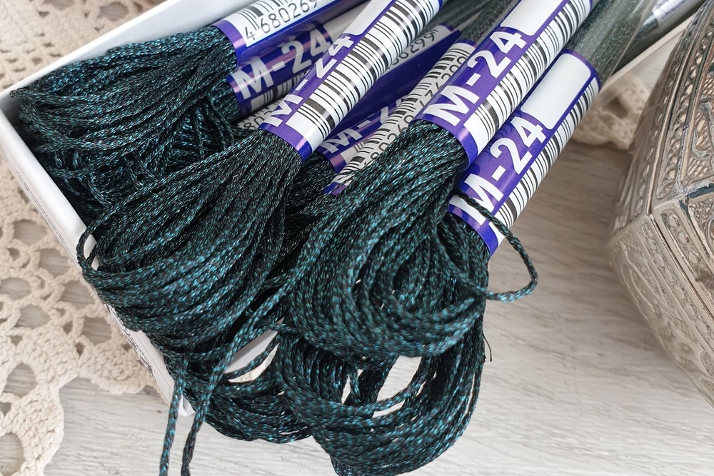 металлизированное мулине