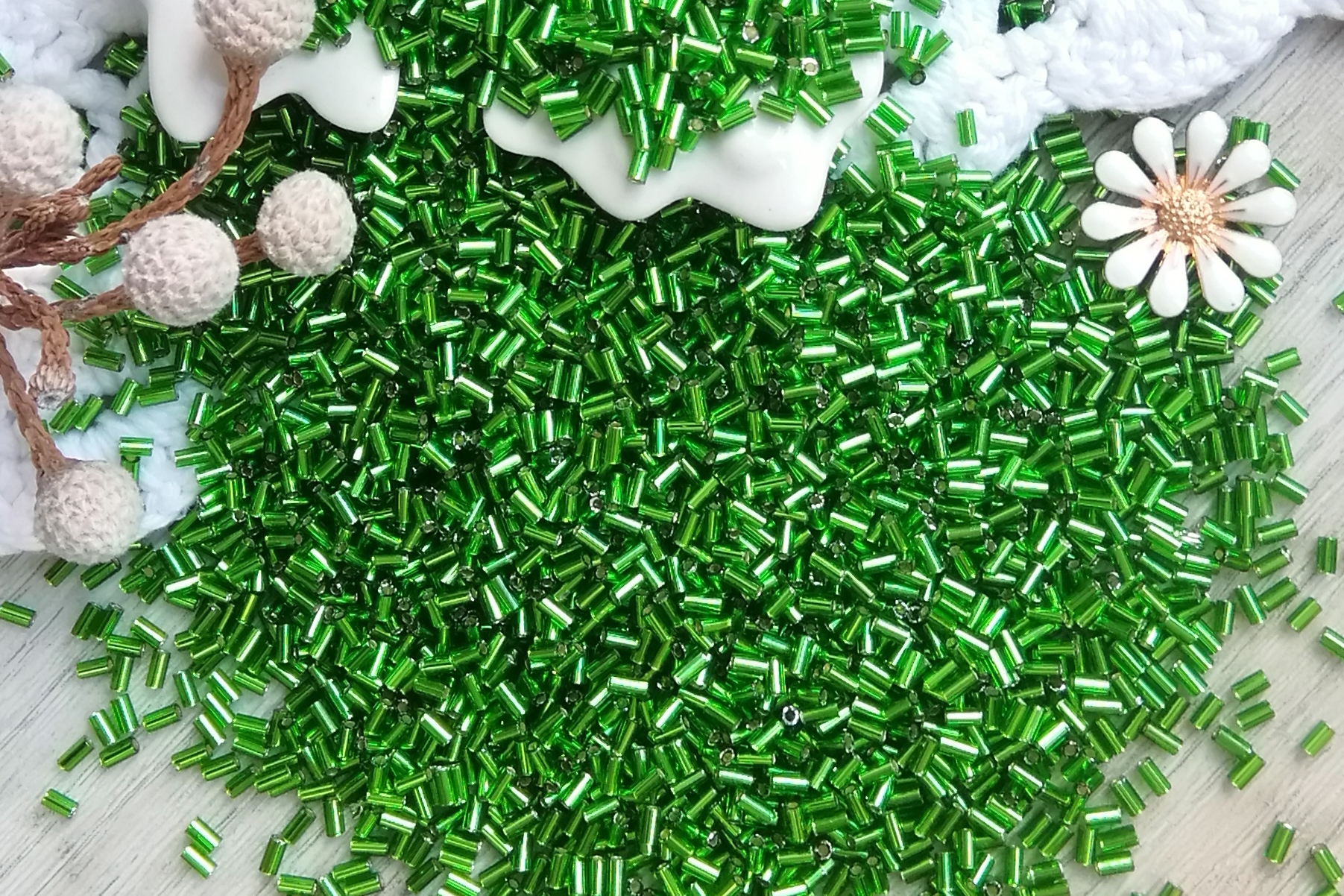 бисер тохо бугле 3мм 0027В