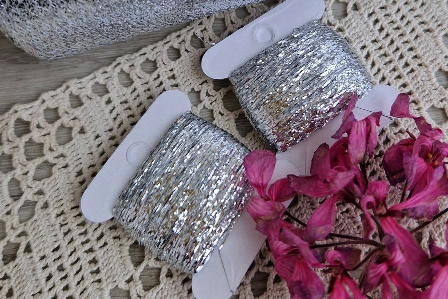 металлизированные нитки для вышивки