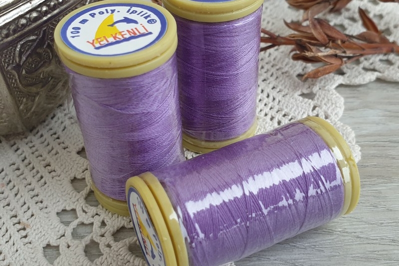 нитки полиэстер