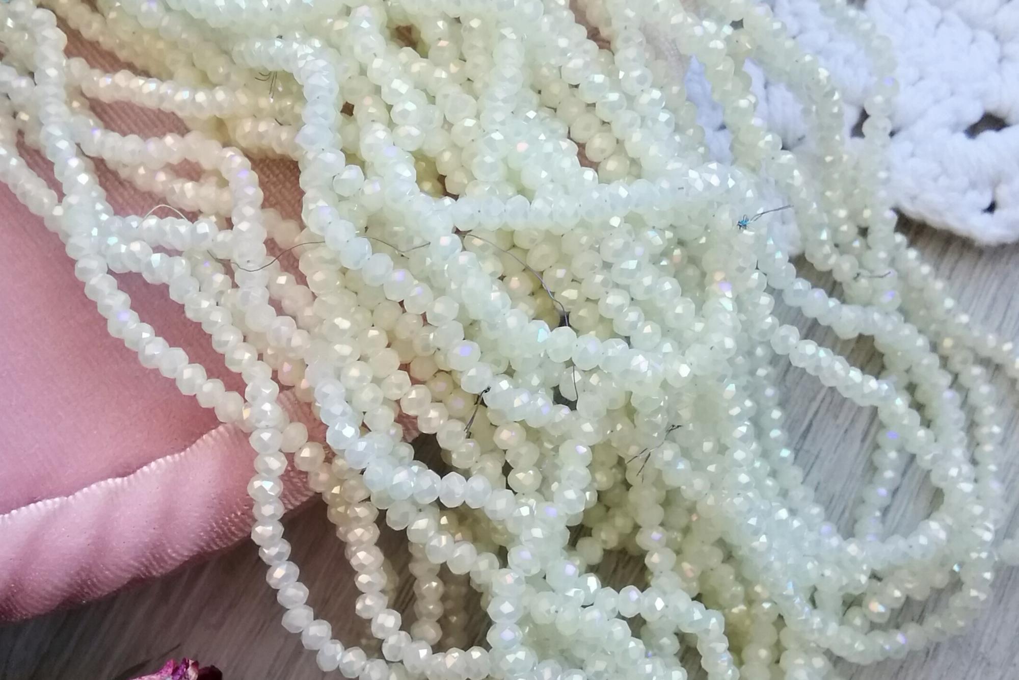 Рондели бусины золотые, желтые