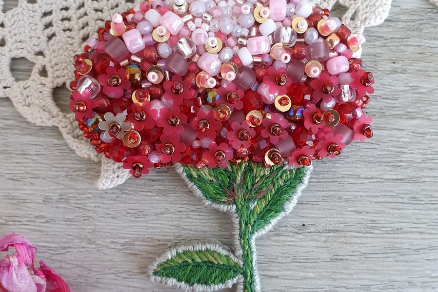 мастер класс брошь