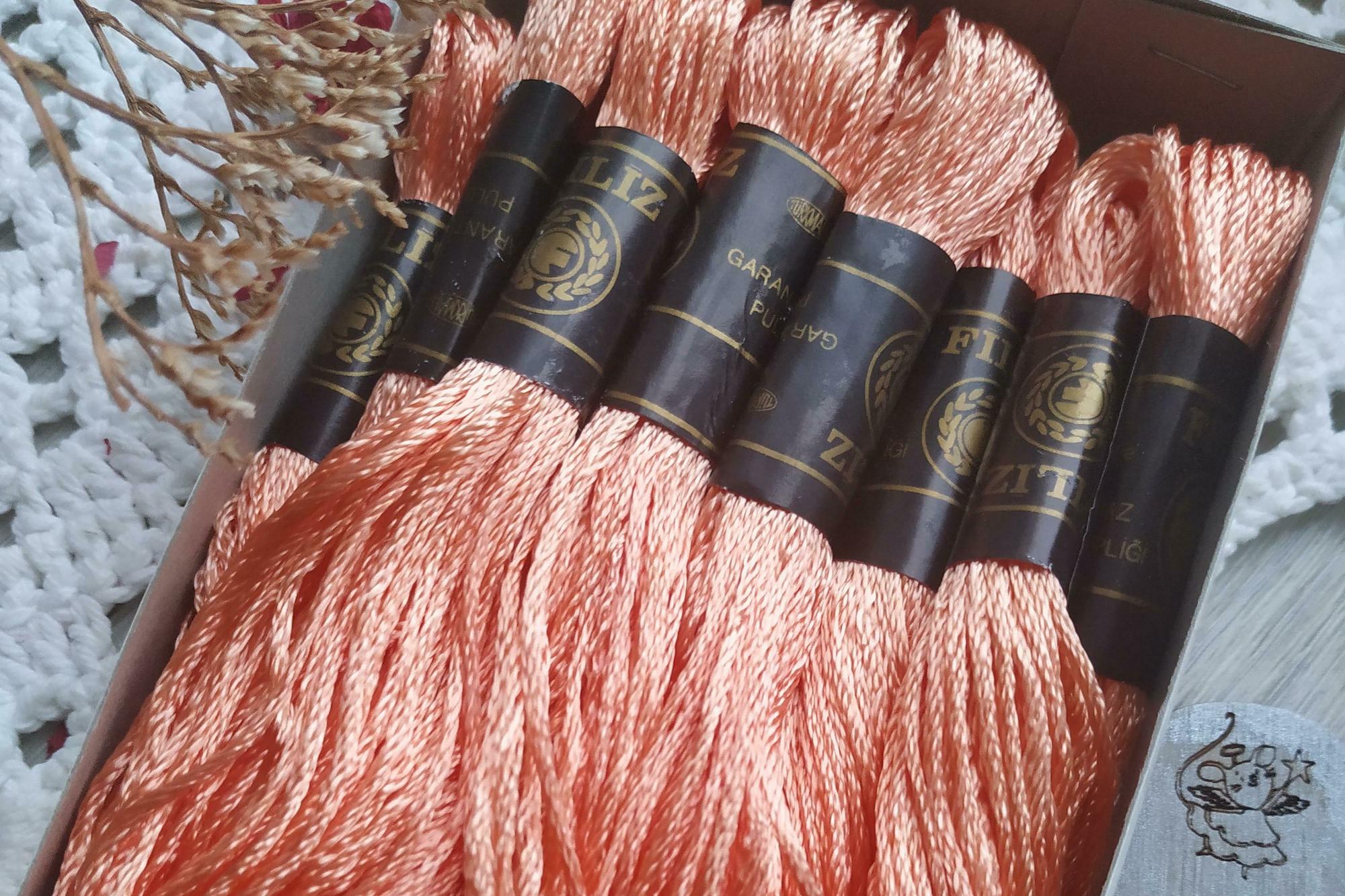 нитки мулине вискоза турция