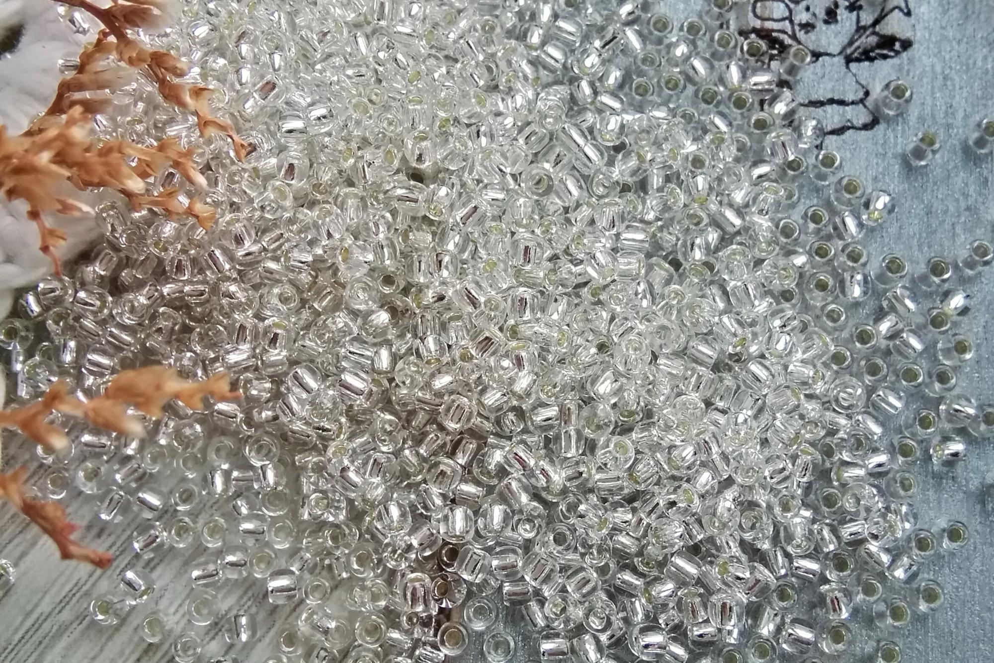 Бисер Тохо 11 круглый серебро 21