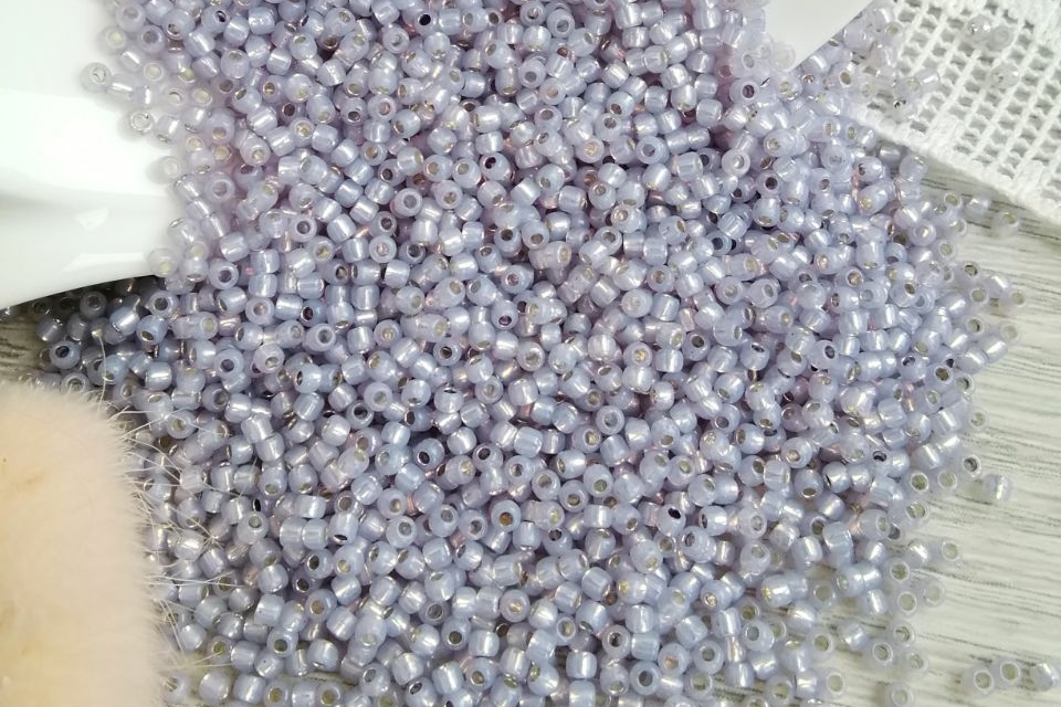 бисер японский тохо сиреневый 2122