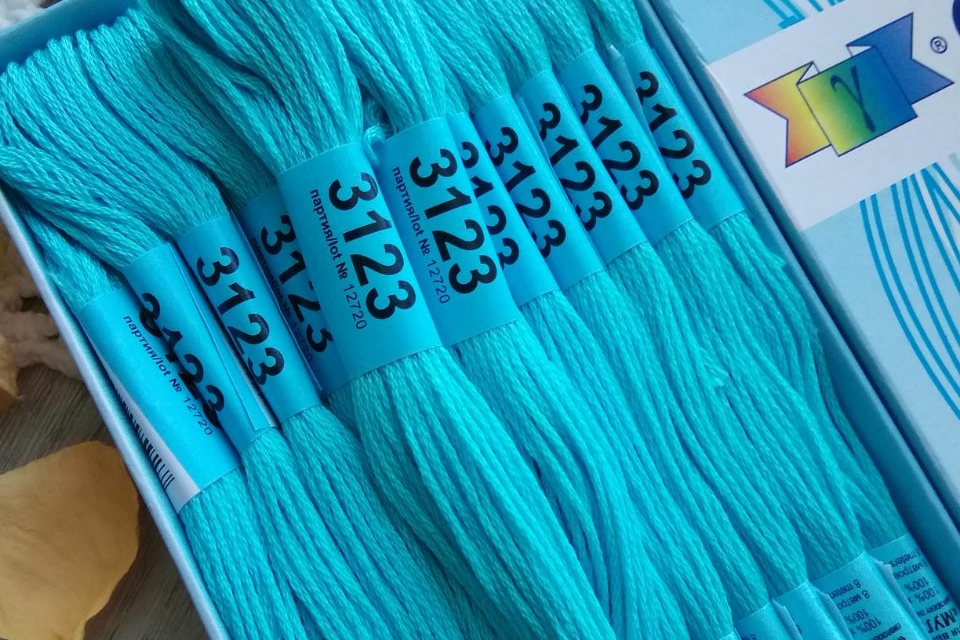 мулине хлопок Гамма 3123