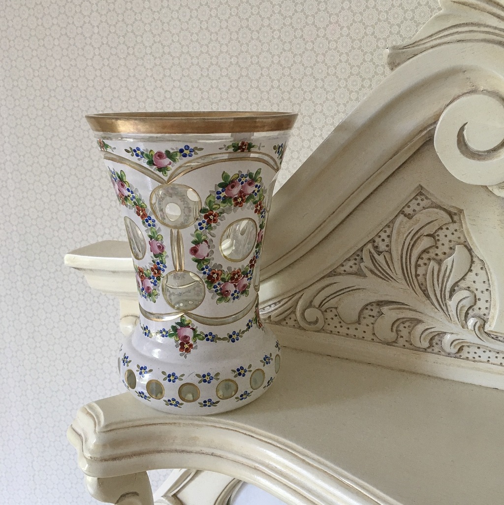 Ваза стеклянная Франция  Арт 116