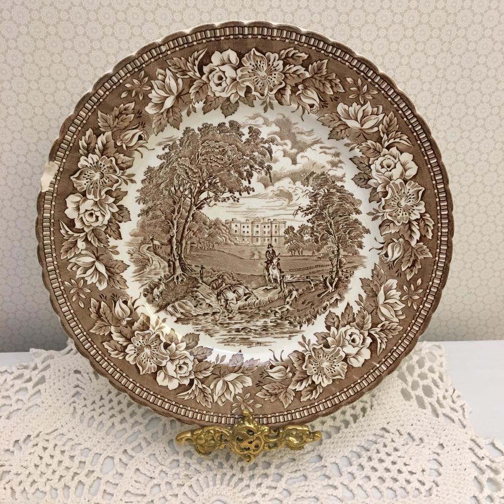 ✨Тарелка Англия England's Heritage (скол) Д24см Арт 127