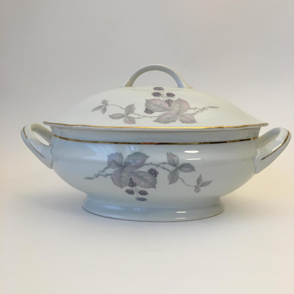 ✨Супница "Ежевика" H&C Chodov Чехословакия фарфор арт 322