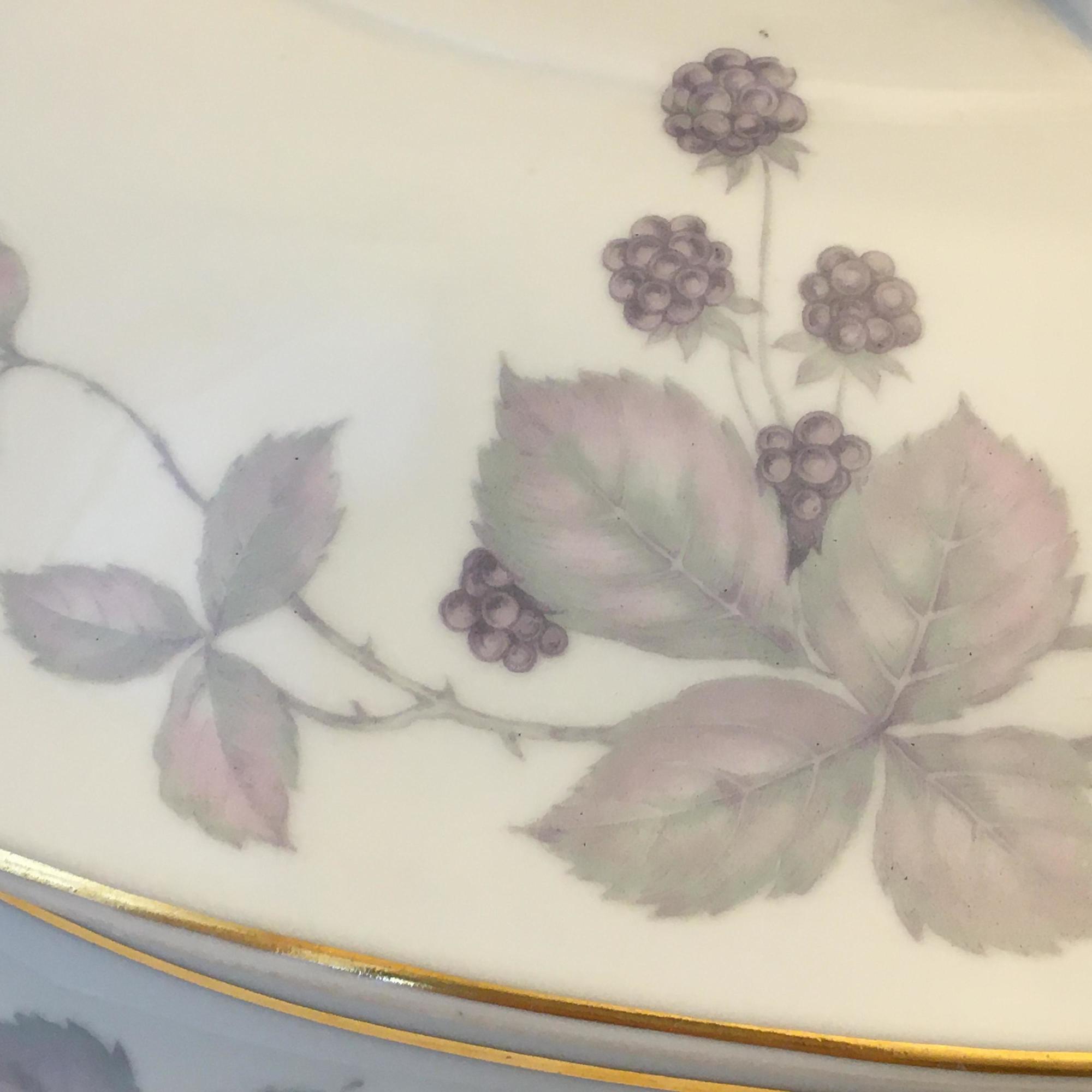 ✨Супница "Ежевика" H&C Chodov Чехословакия фарфор арт 322