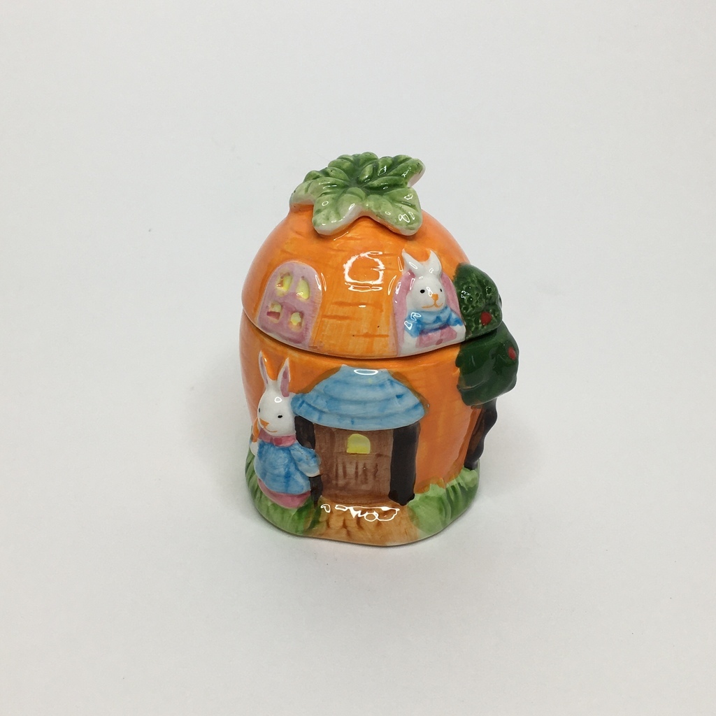 Шкатулка баночка для хранения В8см Арт 1869