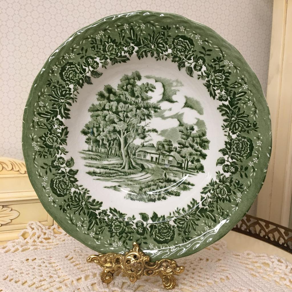 ✨Фарфоровая тарелка  Англия, Country Style Арт 61