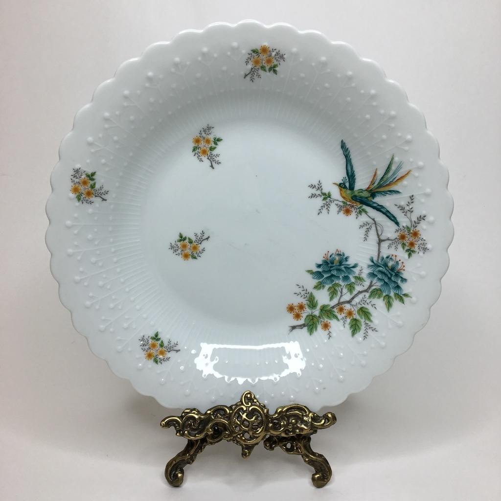 Тарелка глубокая столовая, Франция Лимож, Д 22 см Арт 724