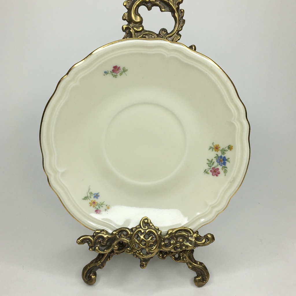 ✨Фарфоровое Блюдце "Цветочки" Д15см Арт 1110