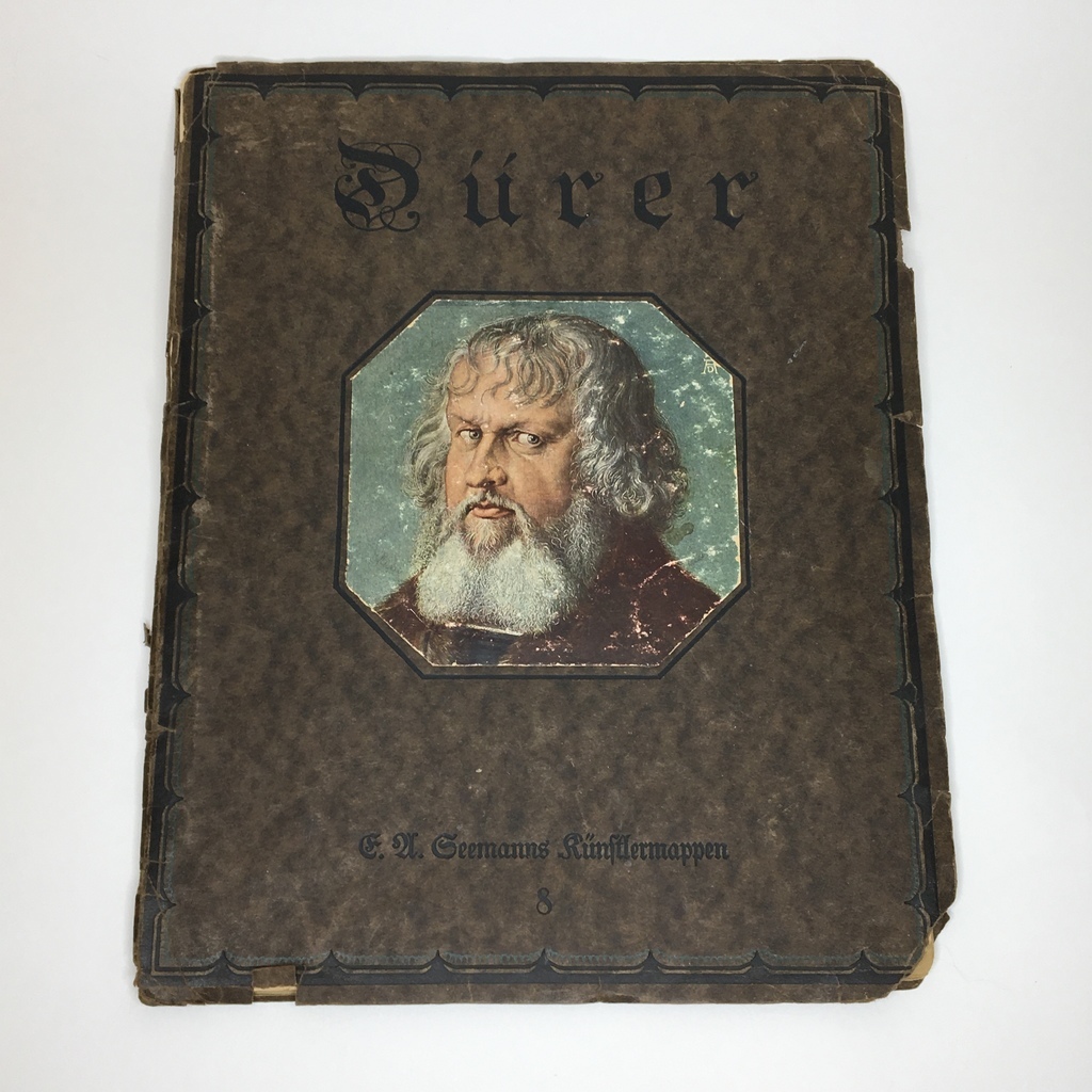 Старинный альбом с репродукциями Дюррера
