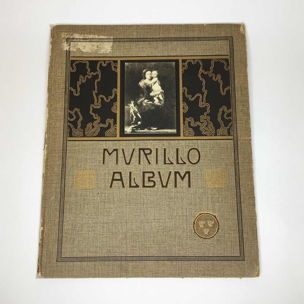 Старинный альбом с репродукциями Murillo