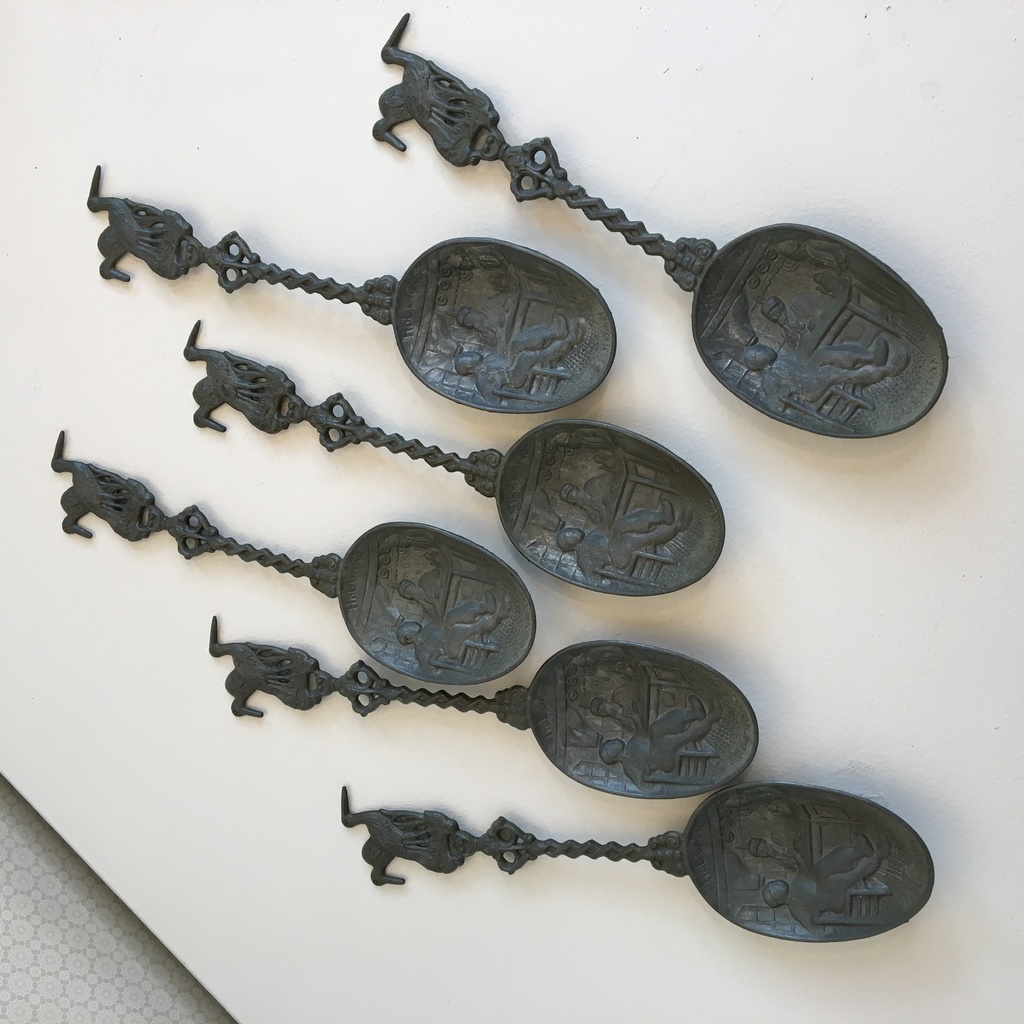 ✨Ажурные оловянные ложки 22см Арт 456