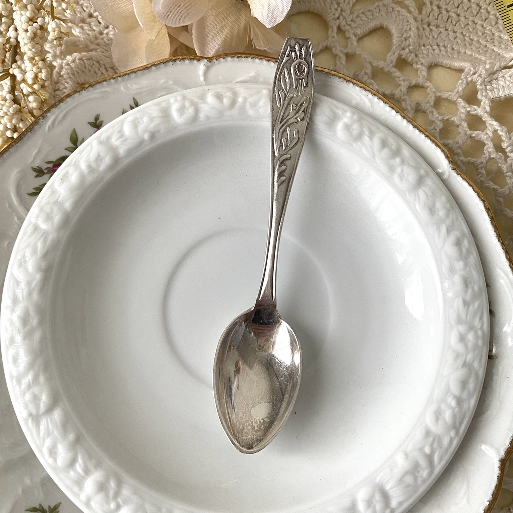 ✨Чайная ложка «Цветок» с гравировкой Д 13 см Арт 434