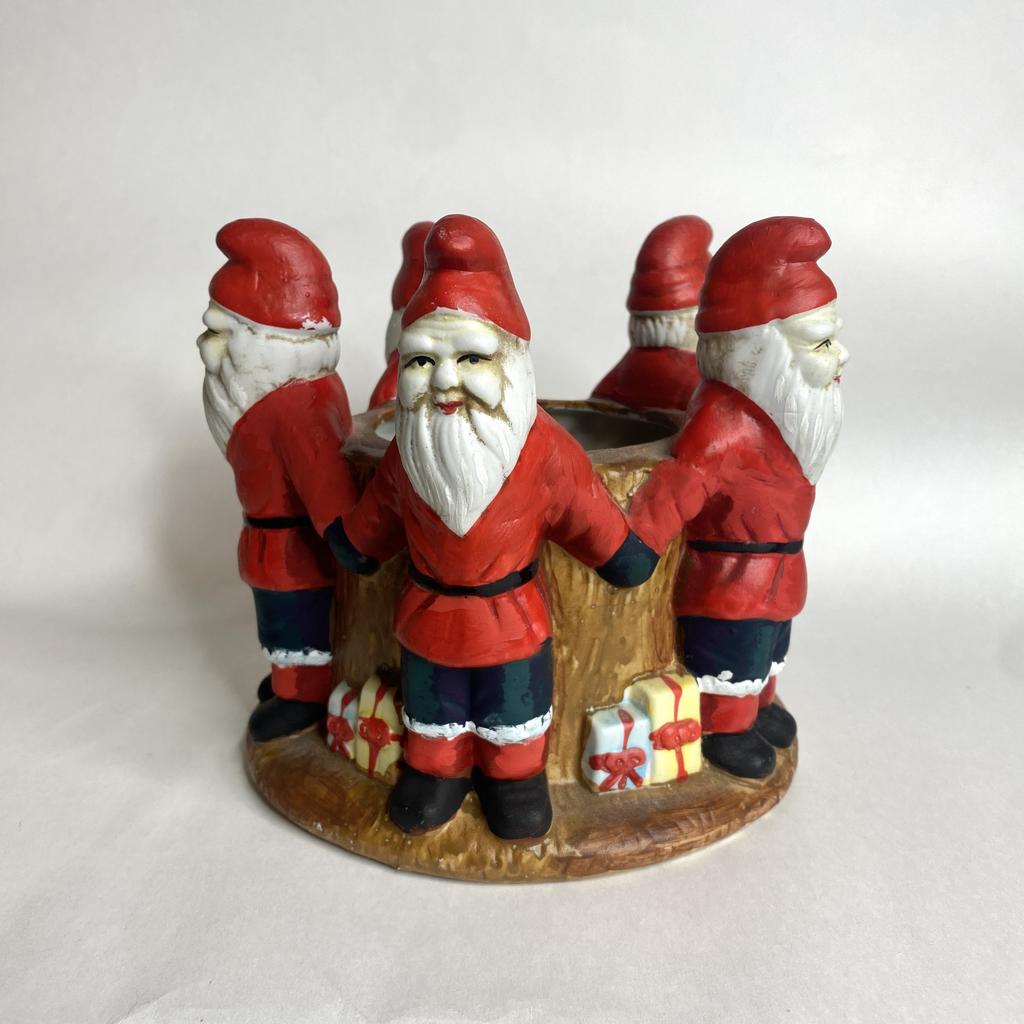 Рождественское кашпо «Санта Клаус» 9 см Арт 138