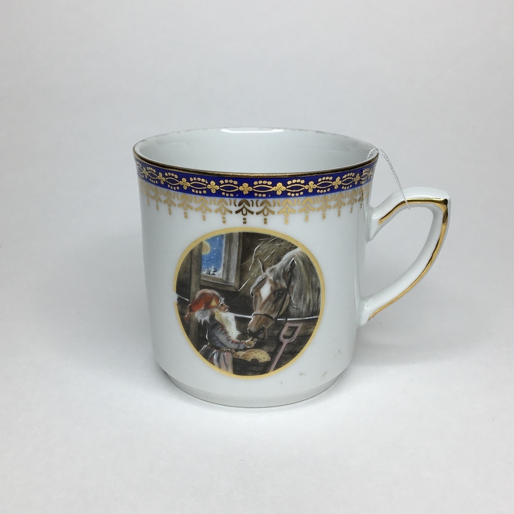 Кофейная чашка Рождественский гном арт 1879