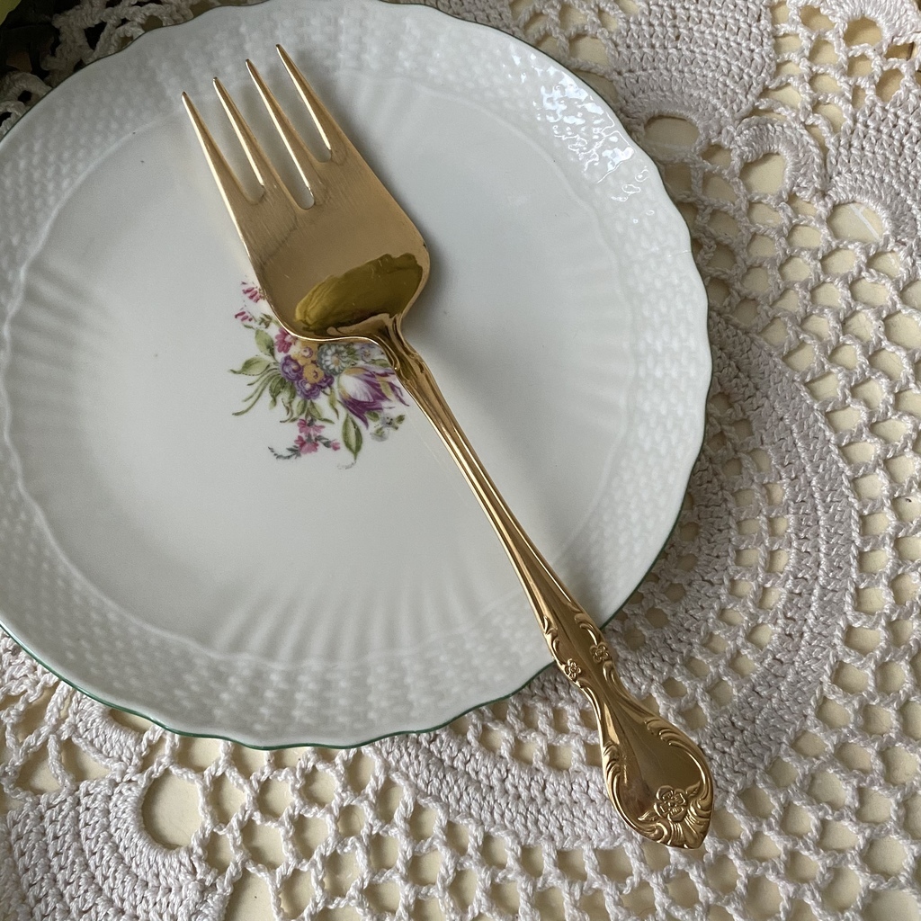 ✨Большая сервировочная вилка  для рыбы Solingen  22,5 см Арт  41
