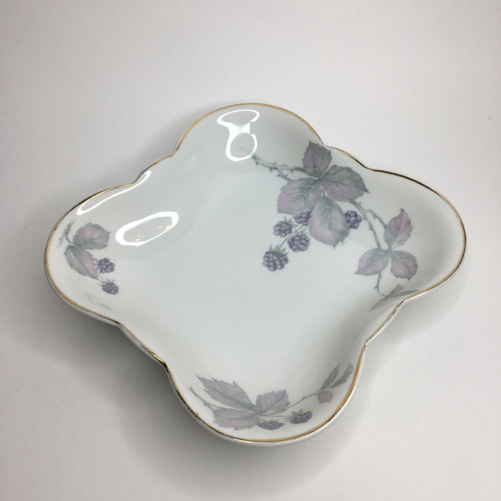 ✨Блюдо квадратное Чехословакия «Ежевика» Д 20 см Арт 328