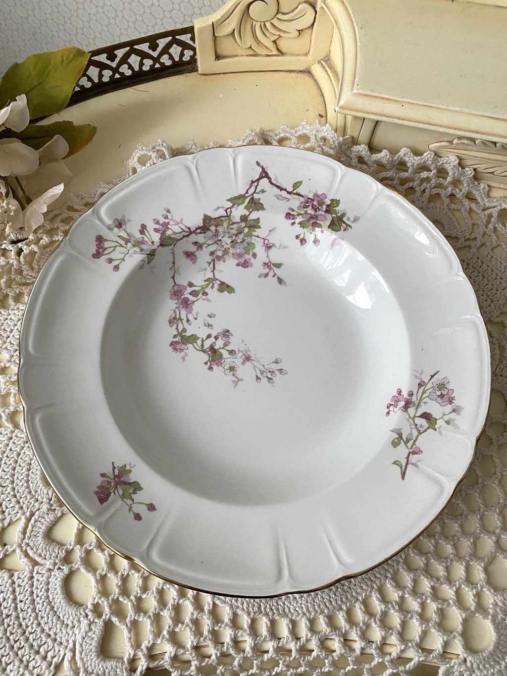 ✨Антикварные глубокие тарелки Gustavsberg  “Hartorn”  23 см  Арт 420