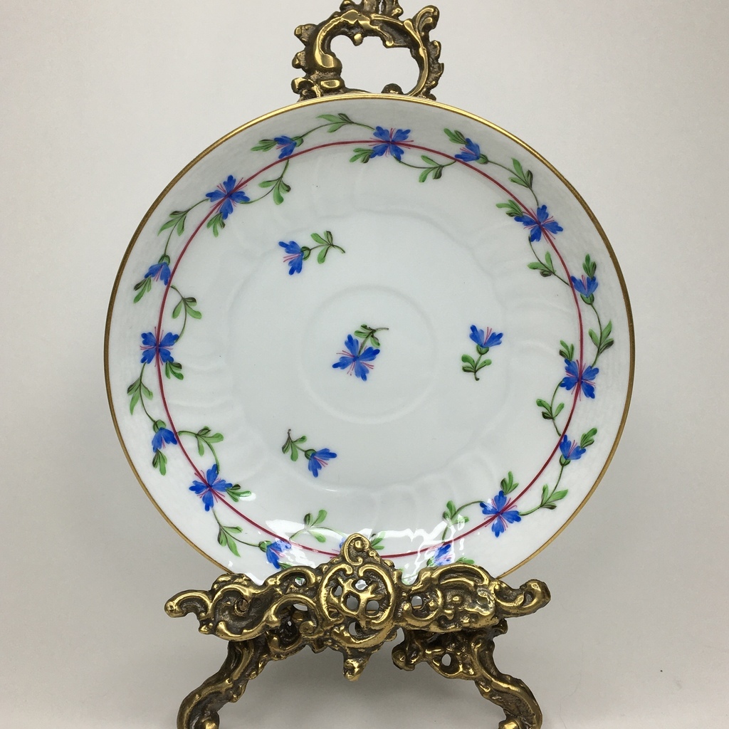 ✨Блюдце Herend «Васильки» 13 см Арт 471