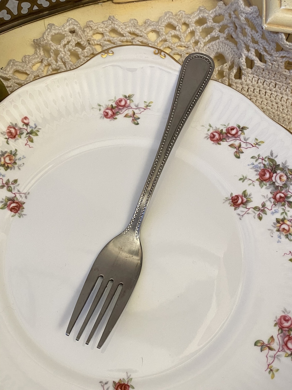 ✨Винтажная вилка металл 18 см Арт 519