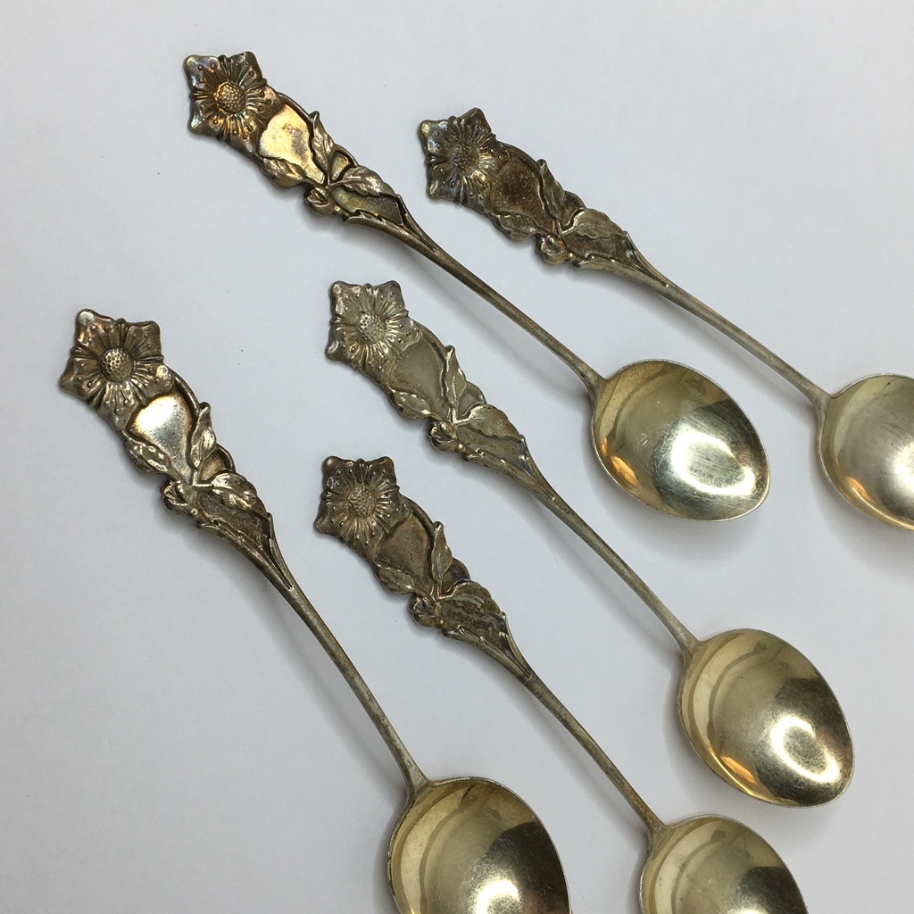 ✨Винтажное Кофейная ложка «Хильдесхаймская роза » 12 см Арт 535