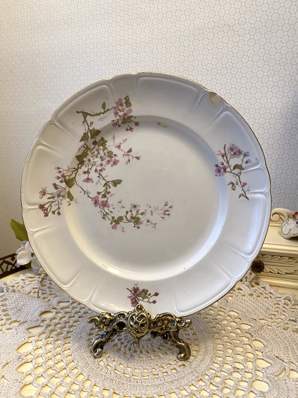 ✨Старинная тарелка Gustavsberg 24 см. Арт 765