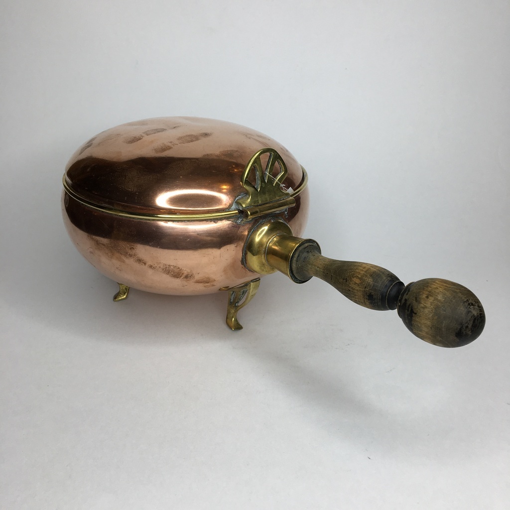 ✨Антикварное медное блюдо на ножках Арт 993