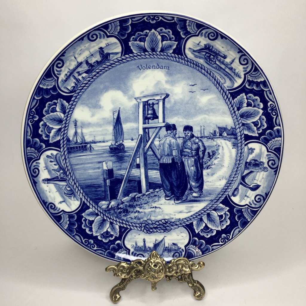 ✨Коллекционная тарелка Delft Volendam №2  Арт 1742