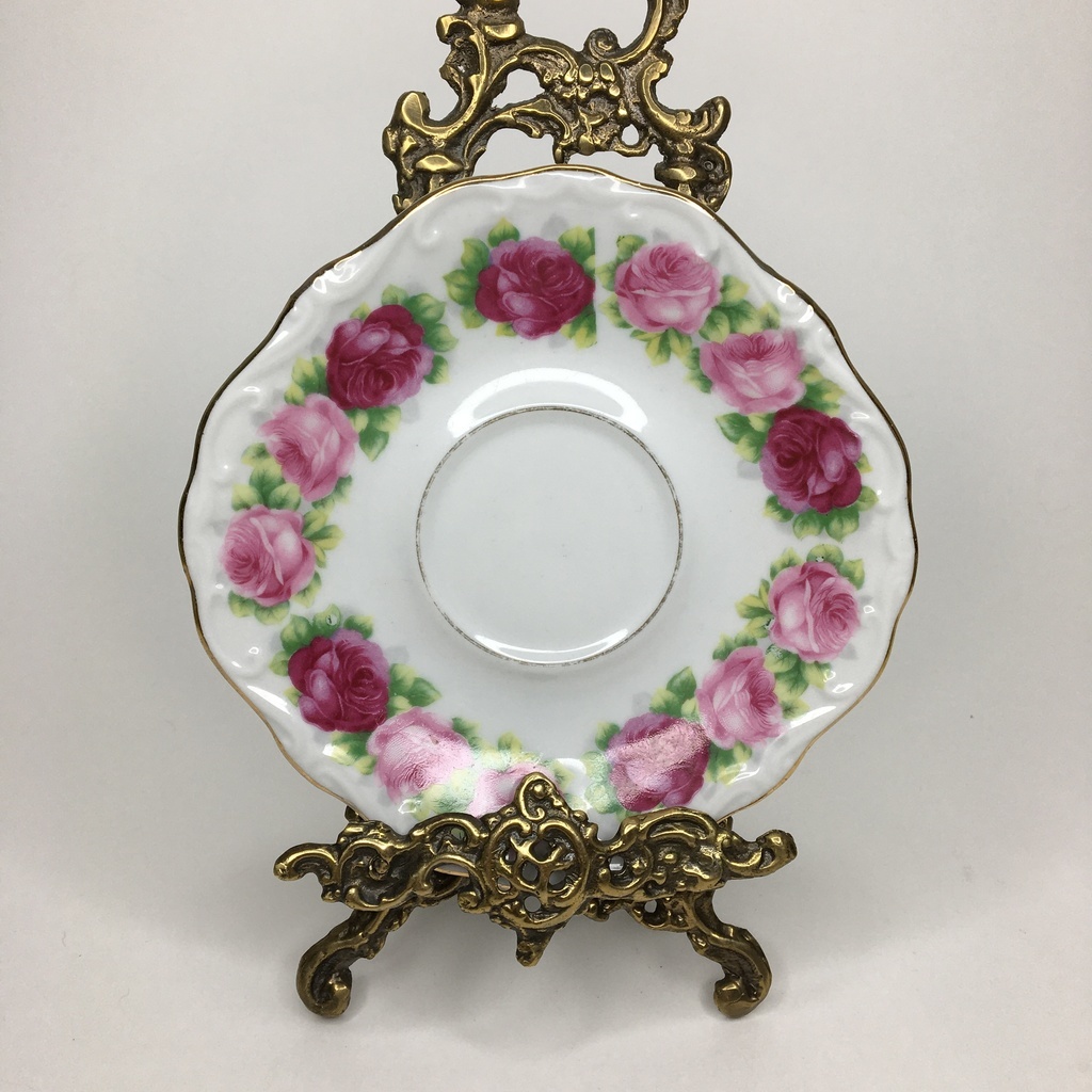 ✨Блюдце с розами 13 см Арт 1128