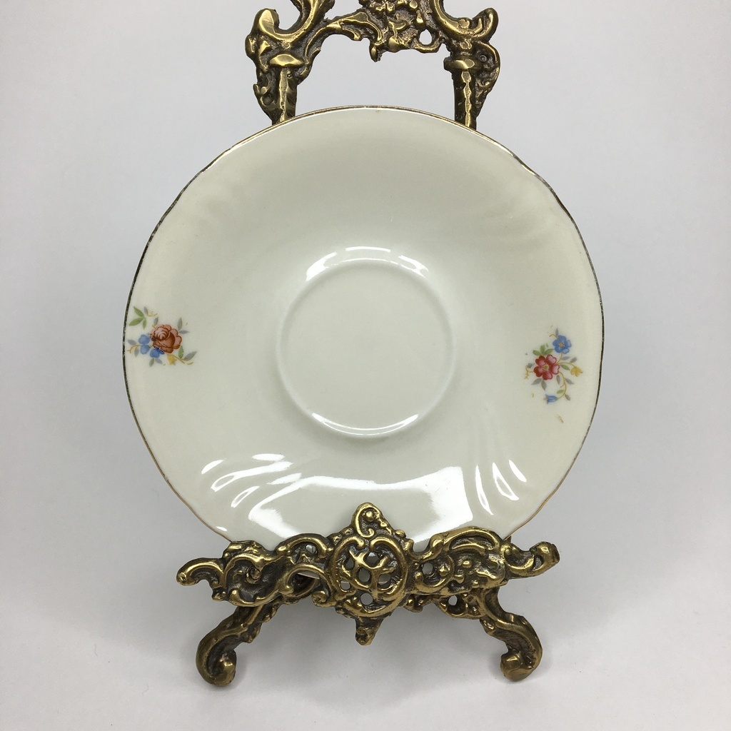 ✨Блюдце с цветочками Бавария  12 см Арт 1135