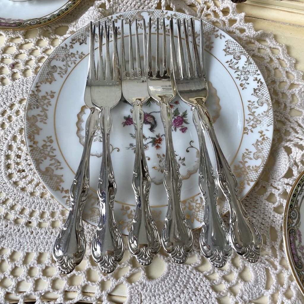 ✨Десертная  вилка 18см  нерж. Арт 1365