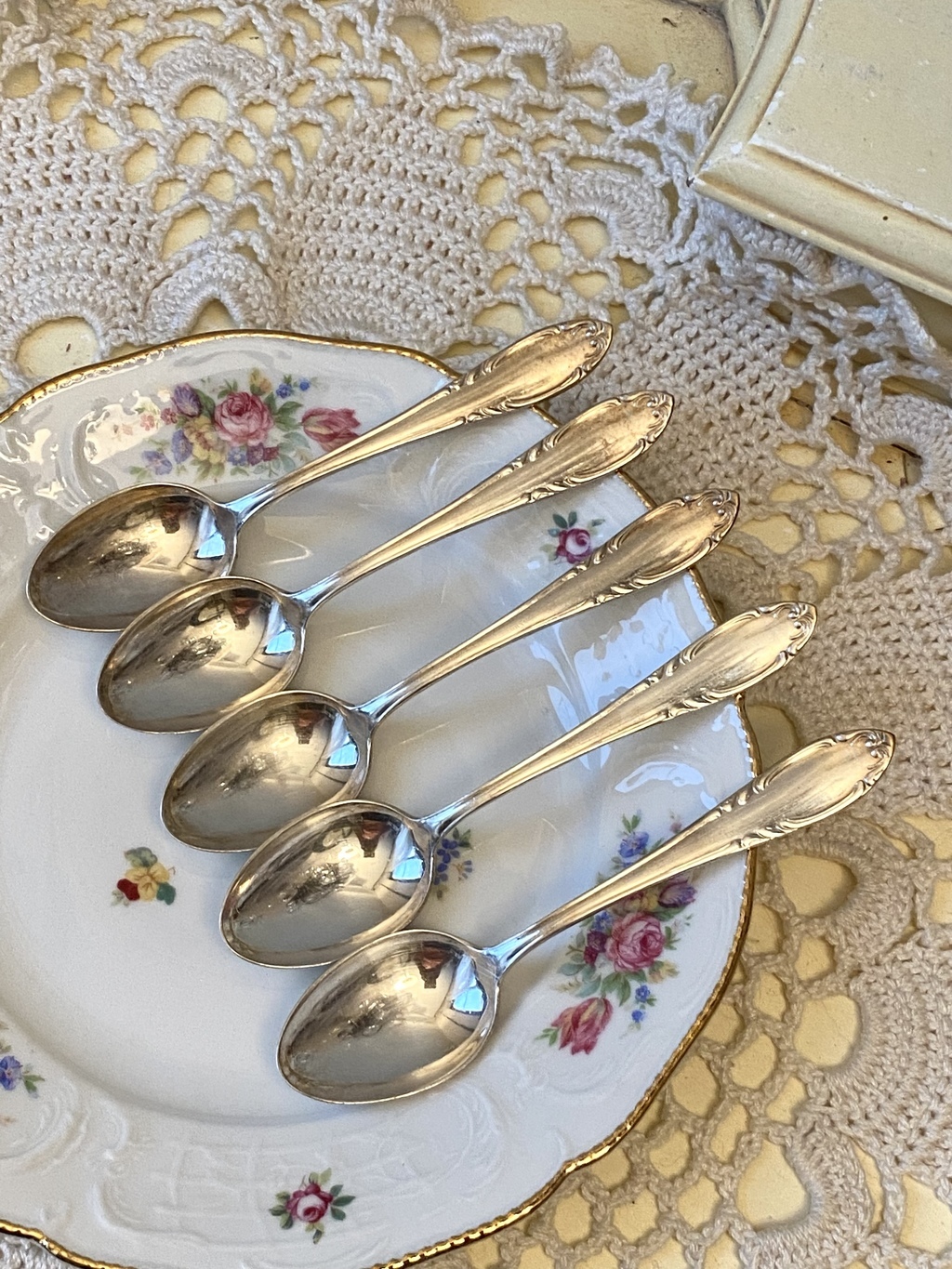 ✨Кофейная ложка серебрение 12 см Арт 1452