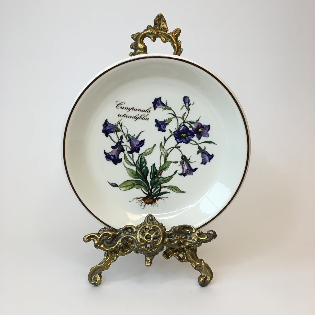 Тарелка малая Villeroy&Boch Botanica (Campanula Rotundifolia) Германия фарфор 14 см