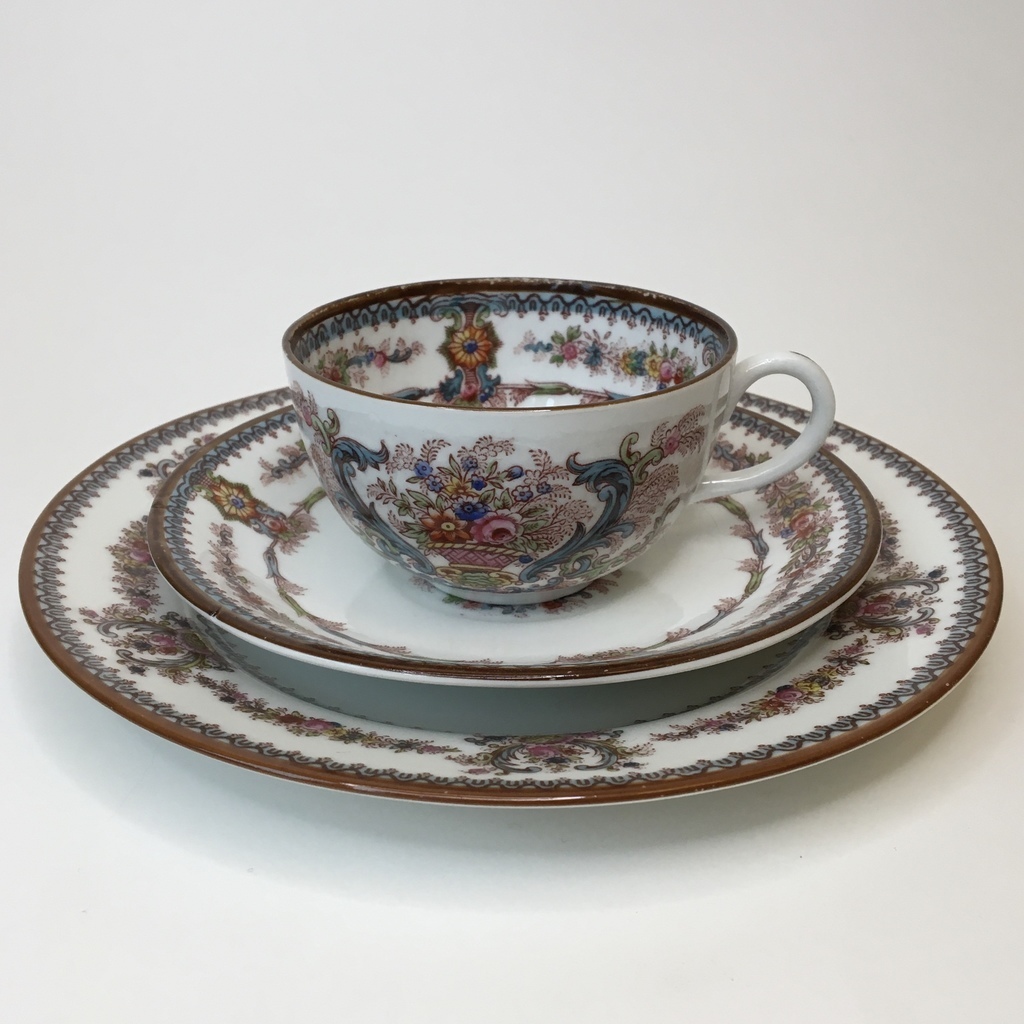 ✨Старинная Тройка Rorstrand "Messina" Швеция 1886-1908  120 мл Арт 1590