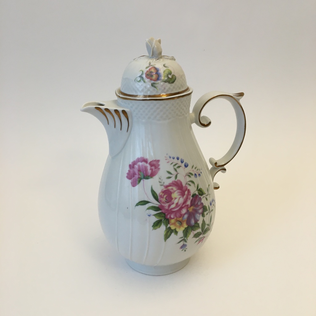 ✨Кофейник Hollohaza Венгрия 1980-е фарфор Арт 301