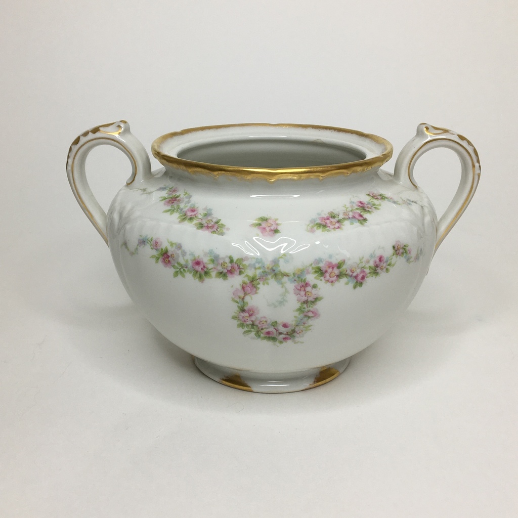 Бисквитница Лимож Франция ранее 1950г. арт 8046