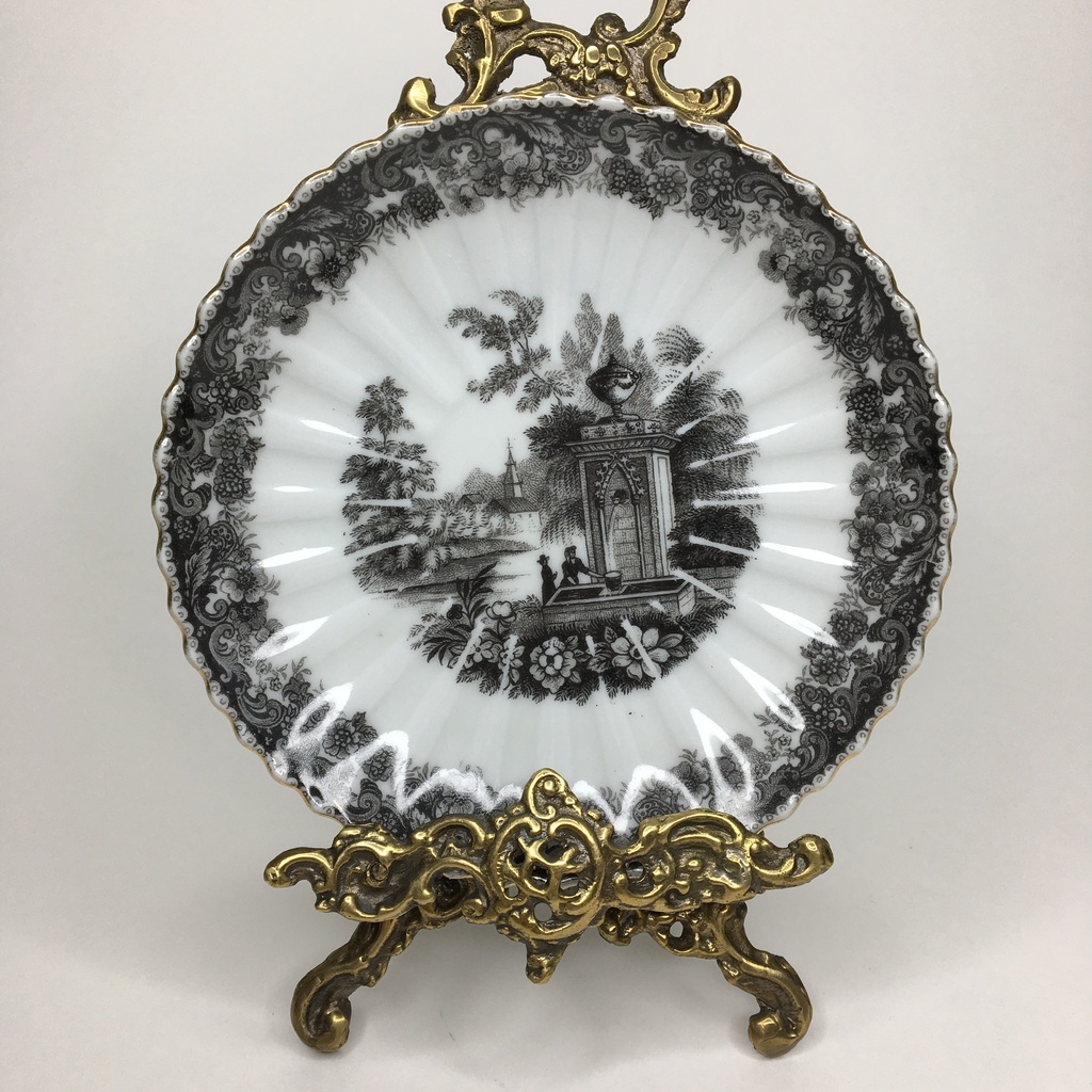 ✨Фарфоровое блюдце Германия Alt England Арт 8156