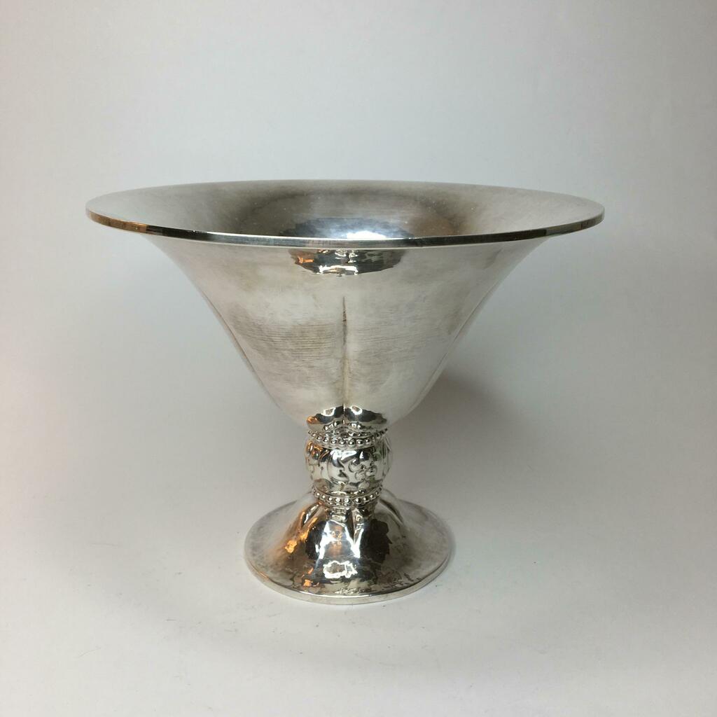 ✨Ваза на ножке серебрение Швеция 15 см Арт 8162