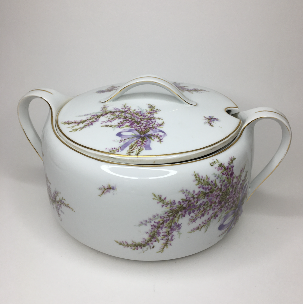 ✨Супница «Лаванда» Tirschenreuth Bavaria  1920г Арт 8098